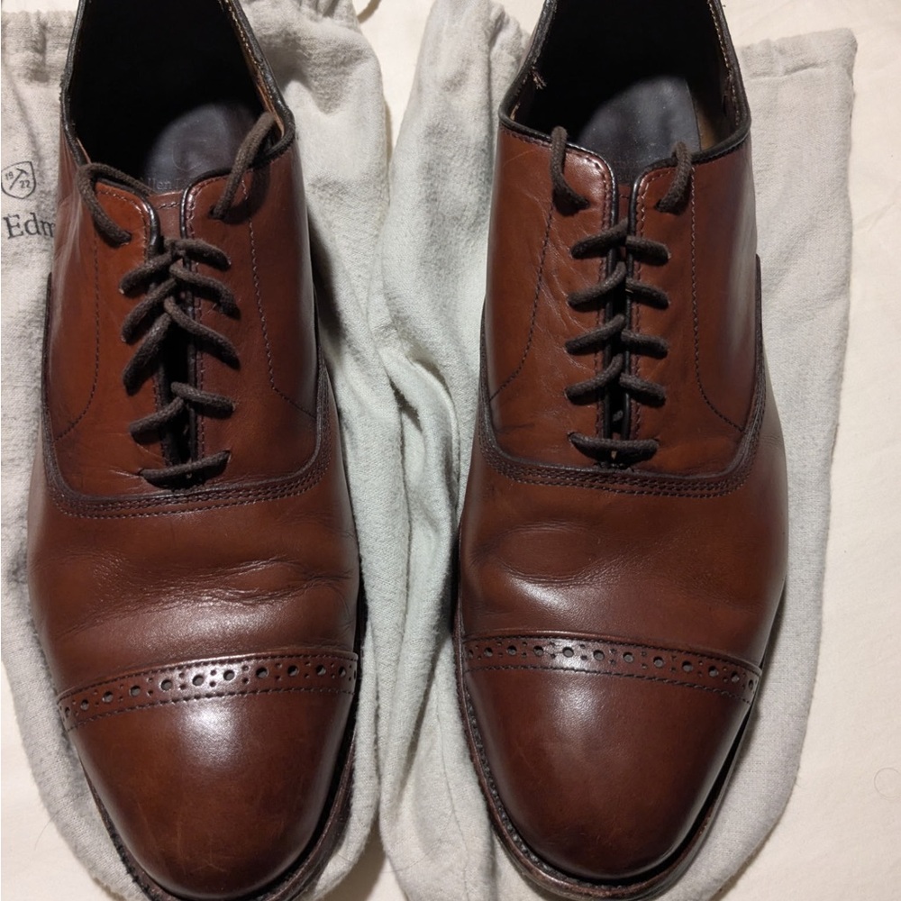 Allen Edmonds Brown Fifth Avenue Oxfords